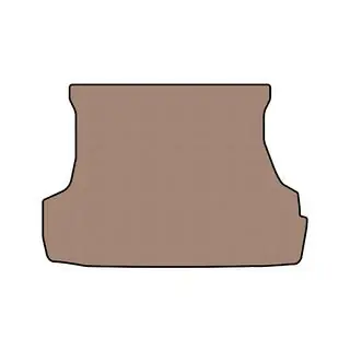 Carsuit rubberen kofferbakmat (HB, 5-deurs, beige) foto 1