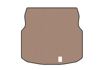 Mercedes C-klasse W204 2007–2015 Rubberen kofferbakmat Carsuit (Coupé, beige) foto 1