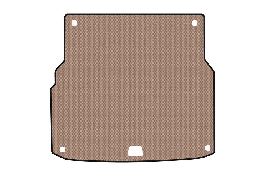 Mercedes C-klasse W205 2014–2021 Carsuit rubberen kofferbakmat (2014-2017, SW, beige) Image