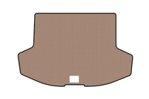 Mitsubishi Lancer X 2008– Rubberen kofferbakmat Carsuit (HB, beige) foto 1