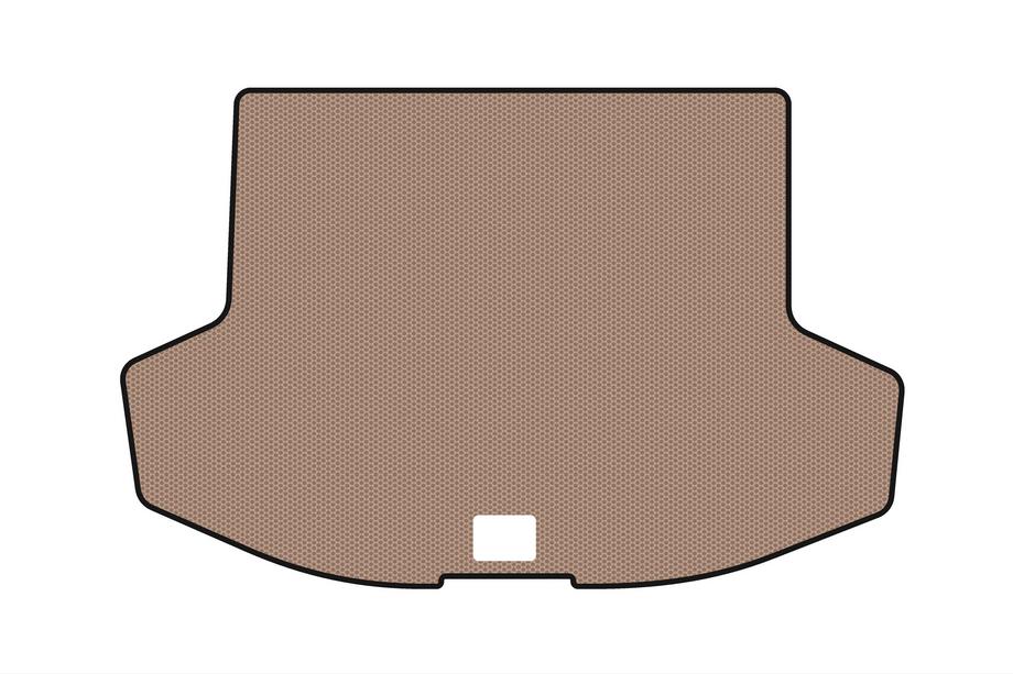Mitsubishi Lancer X 2008– Rubberen kofferbakmat Carsuit (HB, beige) Image