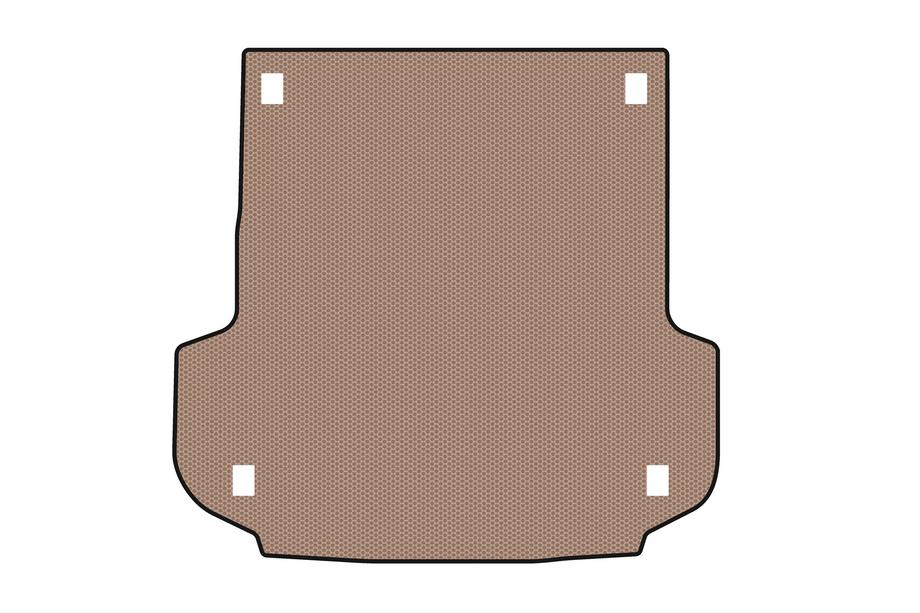 Mitsubishi Pajero Sport 2015– Rubberen kofferbakmat Carsuit (Beige) Image