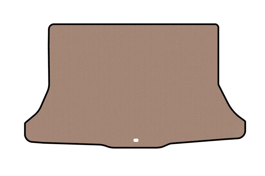 Nissan Tiida 2004–2011 Rubberen kofferbakmat Carsuit (HB, beige) Foto 1