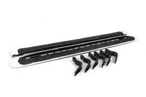 Nissan Patrol Y62 2010–2024 OEM zijtreden (set van 2, aluminium) foto 1