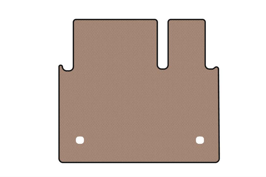 Peugeot Expert 2007–2016 Rubberen kofferbakmat Carsuit (2012-2016, 1+1, beige) Image