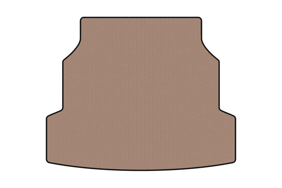 Renault Latitude 2010–2015 Rubberen kofferbakmat Carsuit (SD, beige) Foto 1
