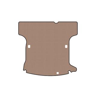 Rubberen kofferbakmat Carsuit (2005-2009, SW, 5-zits, beige) Renault Logan I 2005–2008 foto 1