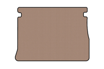 Renault Scenic/Grand 2009–2016 Rubberen kofferbakmat Carsuit (5-zits, beige) foto 1