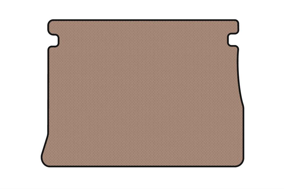 Renault Scenic/Grand 2009–2016 Rubberen kofferbakmat Carsuit (5-zits, beige) Image