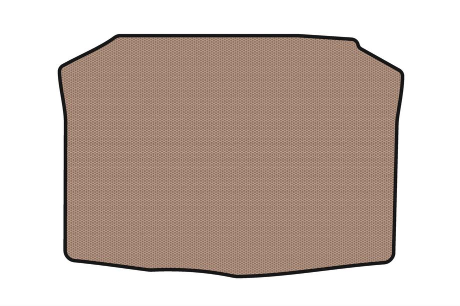 Skoda Fabia 2000–2007 Rubberen kofferbakmat Carsuit (HB, beige) Image