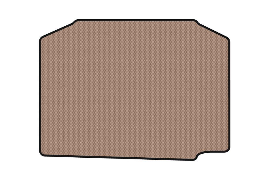 Skoda Fabia 2007–2014 Rubberen kofferbakmat Carsuit (HB, beige) Image