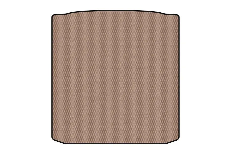 Skoda Superb 2009–2015 Rubberen kofferbakmat Carsuit (enkele laadvloer, SW, beige) Foto 1