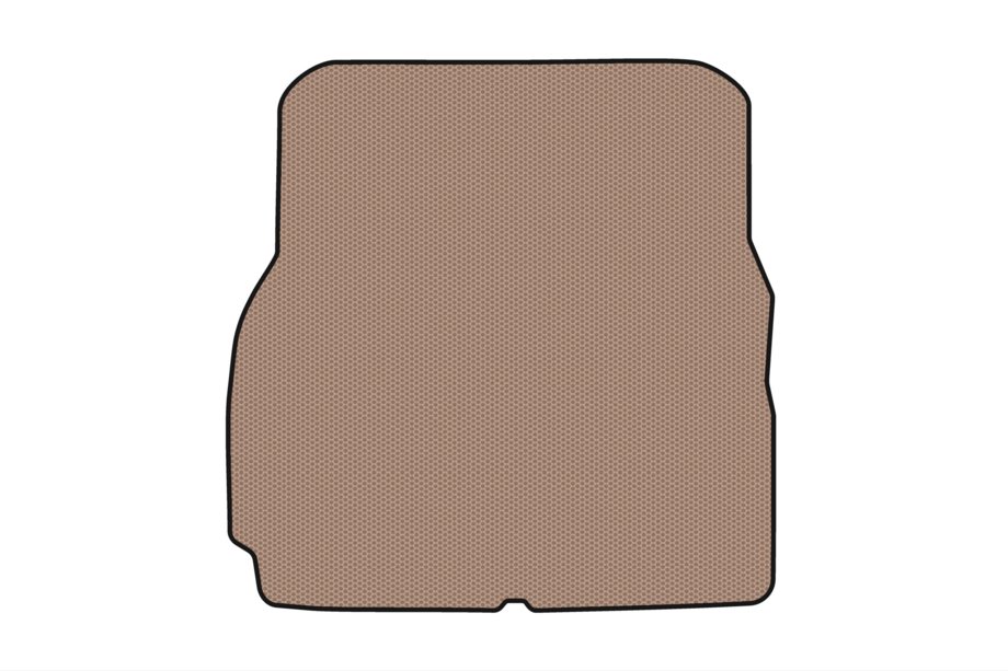 Tesla Model X 2015– Rubberen kofferbakmat Carsuit (7-zits, USA, beige) Image