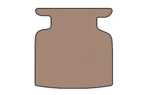 Toyota Avensis 2003–2009 Rubberen kofferbakmat Carsuit (SD, beige) foto 1