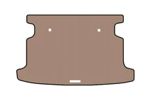 Toyota Corolla 2002–2007 Rubberen kofferbakmat Carsuit (HB, beige) foto 1