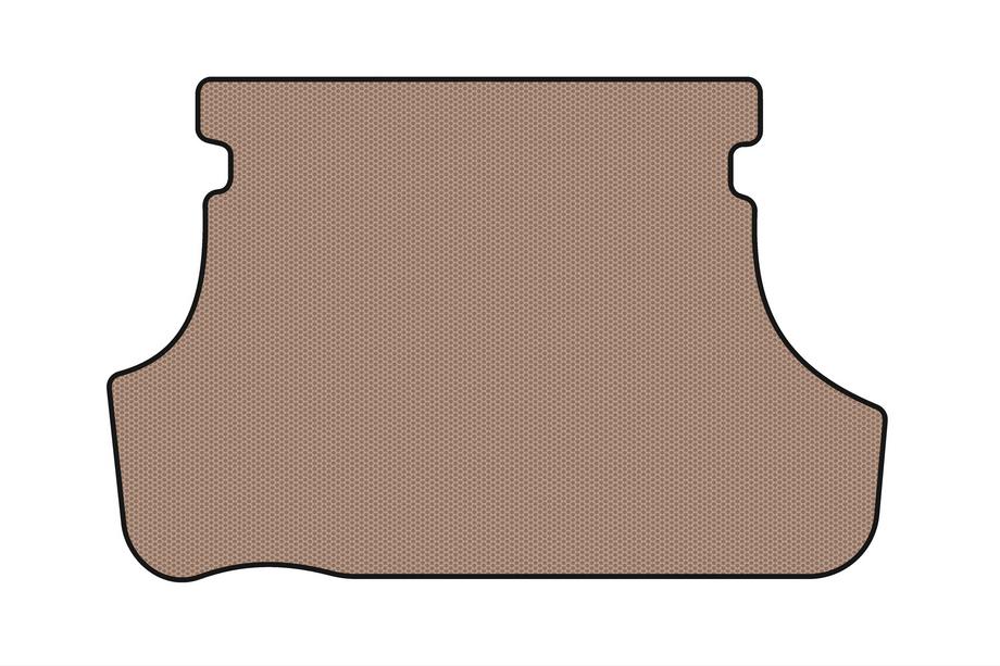 Toyota Yaris 2006–2011 Rubberen kofferbakmat Carsuit (SD, USA, beige) Foto 1