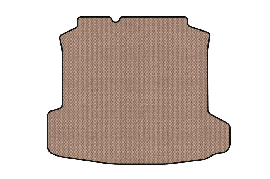 Volkswagen Polo 2010–2017 Rubberen kofferbakmat Carsuit (SD, beige) Image