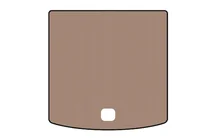 Volkswagen Tiguan 2016–2023 Rubberen kofferbakmat Carsuit (5-zits, Mexico, Allspace, beige) foto 1