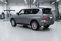 Nissan Patrol Y62 2010–2024 Bosphorus Black side steps (2 stuks, aluminium) foto 1