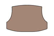 Acura ILX 2012–2022 Rubberen kofferbakmat Carsuit (2012-2015, beige) foto 1