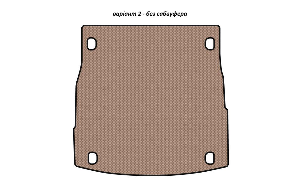 Alfa Romeo Stelvio 2016– Rubberen kofferbakmat Carsuit V-2 (zonder subwoofer, beige) Image