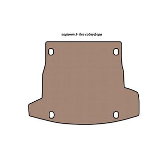 Rubberen kofferbakmat Carsuit V-3 (zonder subwoofer, beige) foto 1