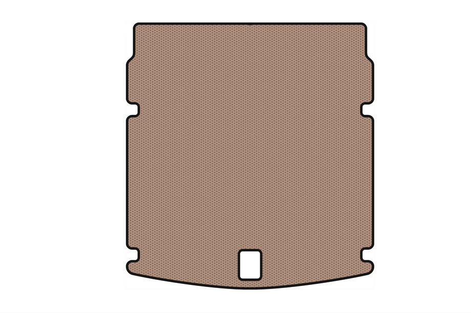 Audi A5 2007–2015 Rubberen kofferbakmat Carsuit V-2 (Coupé, beige) Image