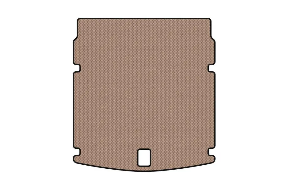 Audi A5 2007–2015 Rubberen kofferbakmat Carsuit V-2 (Cabriolet, beige) Image