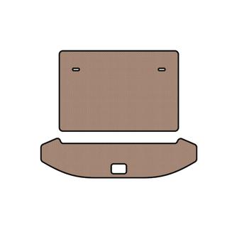 Rubberen kofferbakmat Carsuit (3 rijen, beige) foto 1