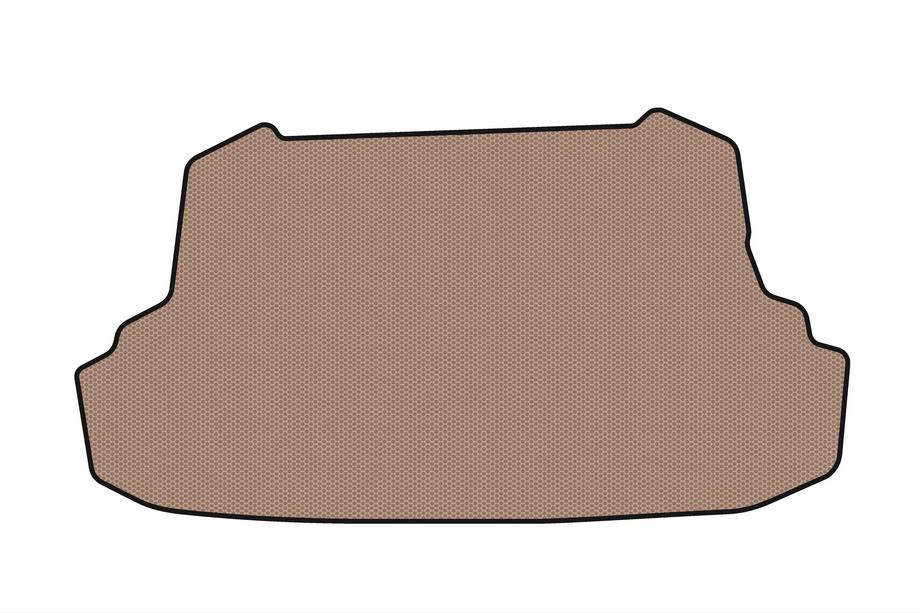 BYD F3 2013–2015 Rubberen kofferbakmat Carsuit (met uitsparing voor gasfles, SD, beige) Image