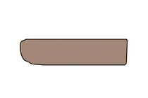 Citroen C-4 Picasso 2013–2022 Rubberen kofferbakmat Carsuit (3e rij neergeklapt, beige) foto 1