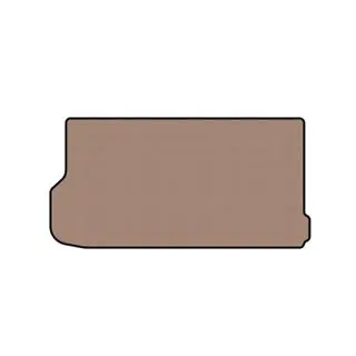 Rubberen kofferbakmat Carsuit (Beige) Daewoo Matiz 1998–2008 foto 1