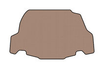 Ford Mustang 2005–2014 Rubberen kofferbakmat Carsuit (2009-2014, GT, Cabriolet, beige) foto 1
