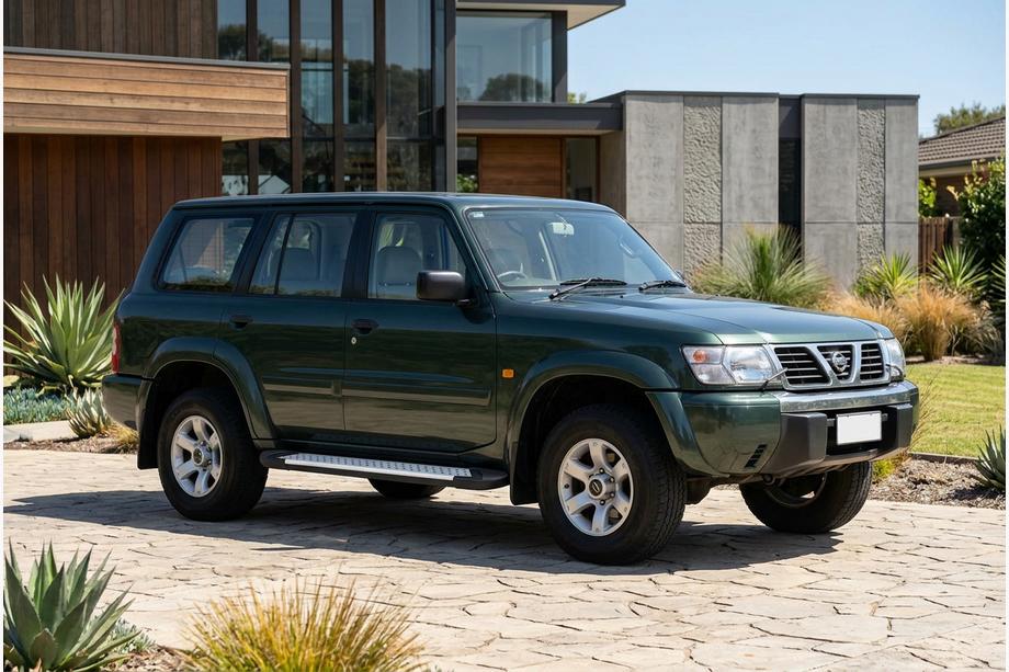 Nissan Patrol Y61 1997–2011 X5-type zijtreden (set van 2, aluminium) Image