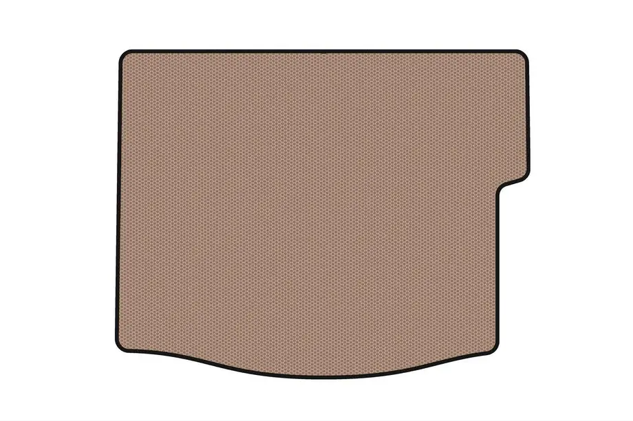 Ford Focus III 2011–2017 Rubberen kofferbakmat Carsuit (met subwoofer, HB, beige) Image