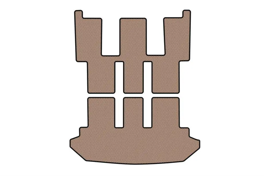 Citroen C-8 2002–2014 Rubberen kofferbakmat Carsuit V2 (Beige) Image