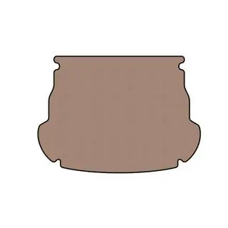 Rubberen kofferbakmat Carsuit V2 (Beige)