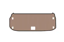Infiniti QX60 2016–2021 Rubberen kofferbakmat Carsuit (tot 3e zitrij, beige) foto 1