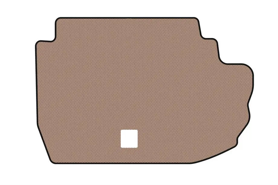 Mercedes S-Class W220 1998–2005 Rubberen kofferbakmat Carsuit (Long, vierwielaandrijving, beige) Image