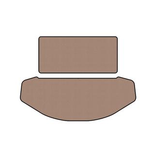 Rubberen kofferbakmat Carsuit (rugleuning + kofferbak, 7-zitter, beige) foto 1