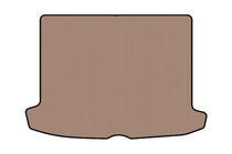 Renault Clio IV 2012–2019 Rubberen kofferbakmat Carsuit V2 (SW, beige) foto 1