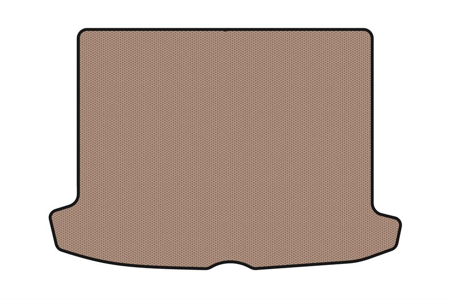 Renault Clio IV 2012–2019 Rubberen kofferbakmat Carsuit V2 (SW, beige) Image
