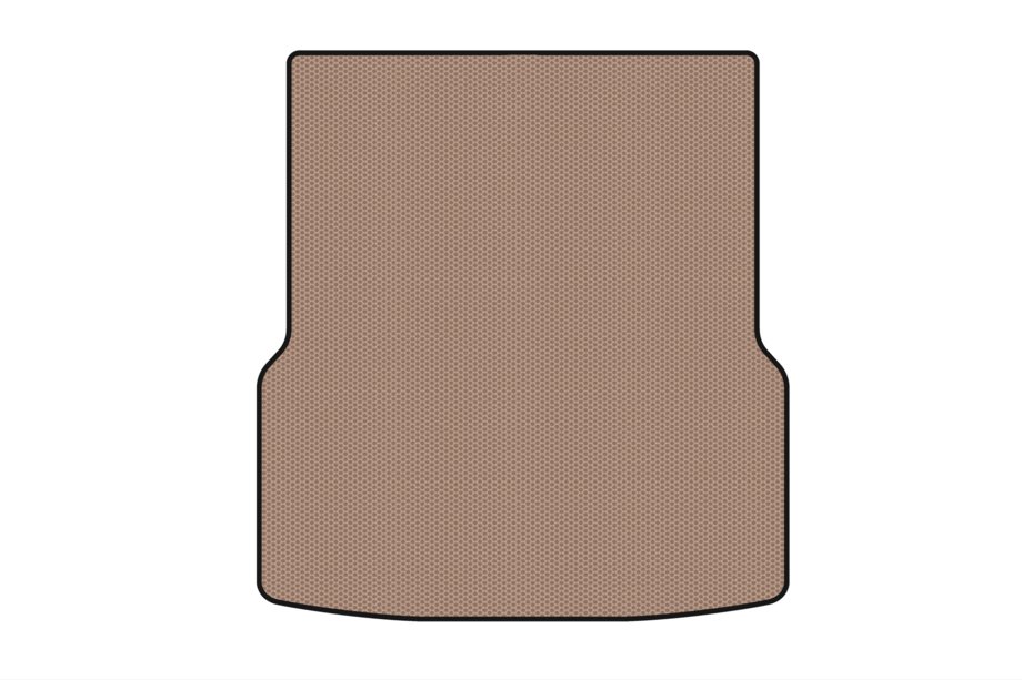 Tesla Model S 2012– Rubberen kofferbakmat Carsuit voor (4WD, 2012-2021, beige) Foto 1