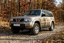 Nissan Patrol Y61 1997–2011 Maydos V1 zijtreden (set 2 stuks, aluminium + RVS) foto 1