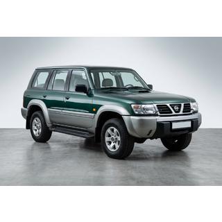RedLine Black zijsteps (set van 2, aluminium) Nissan Patrol Y61 1997–2011 foto 1