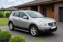 Nissan Qashqai 2007–2010 Maydos V1 zijtreden (set 2 stuks, aluminium + RVS) foto 1