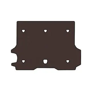 Rubberen kofferbakmat Carsuit (Bruin)