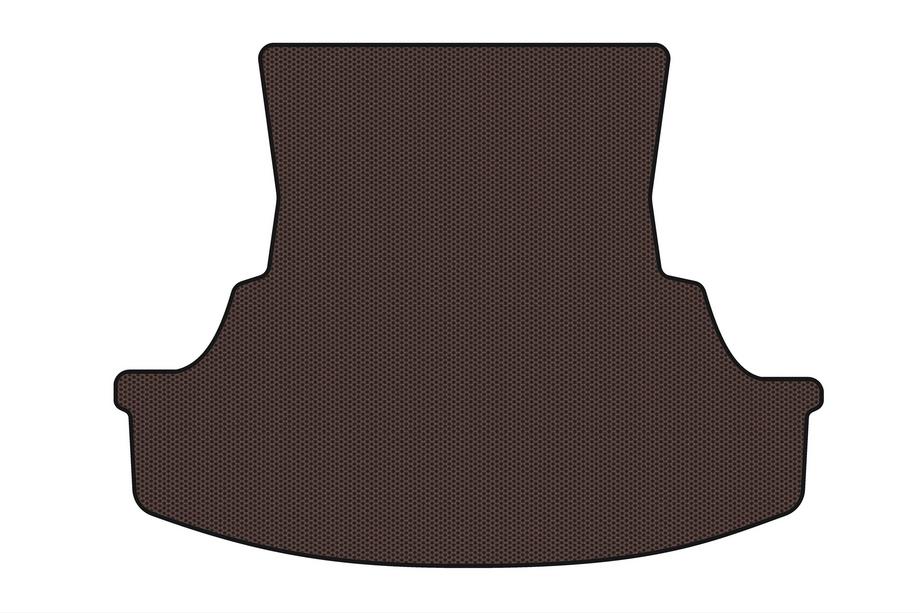Chrysler C300 2004–2011 Rubberen kofferbakmat Carsuit (SD, bruin) Foto 1