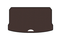 Mini Cooper F55/56/57 2014–2023 Rubberen kofferbakmat Carsuit (voor S F55, 5-deurs, bruin) foto 1