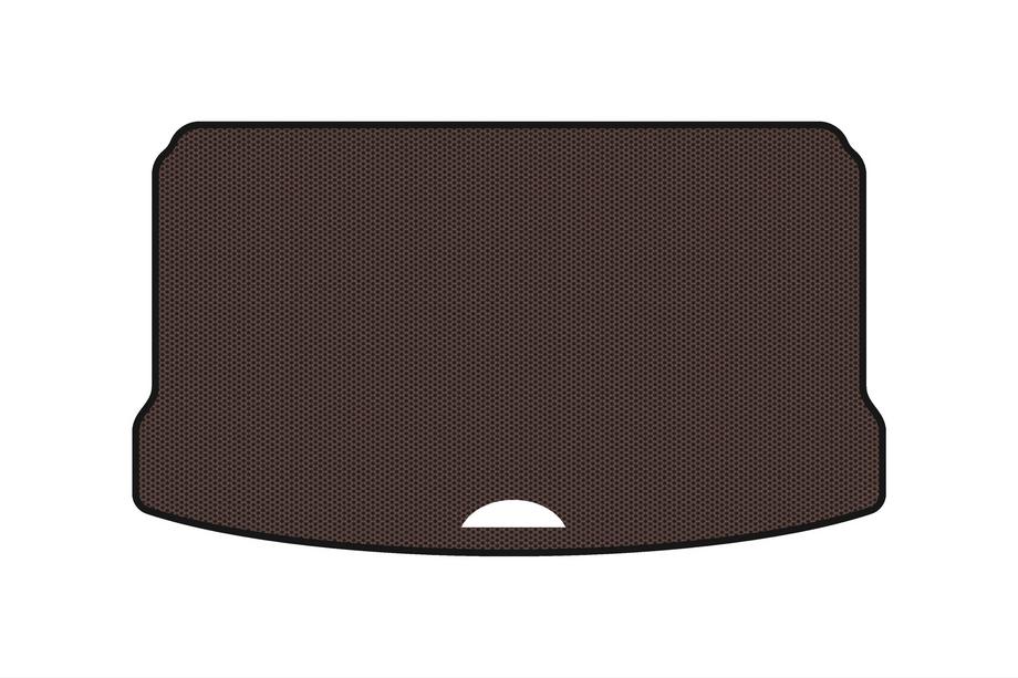 Mini Cooper F55/56/57 2014–2023 Rubberen kofferbakmat Carsuit (voor S F55, 5-deurs, bruin) Image